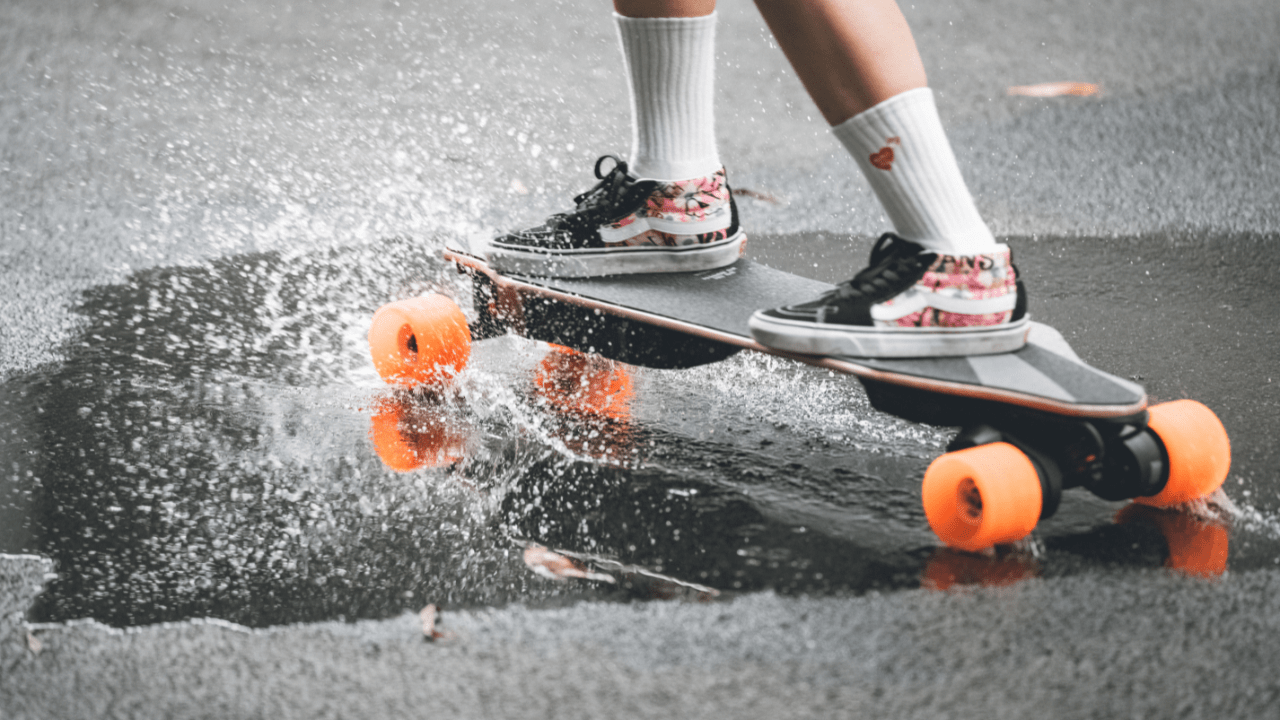 Can You Ride An Electric Skateboard In The Rain: Safety Tips