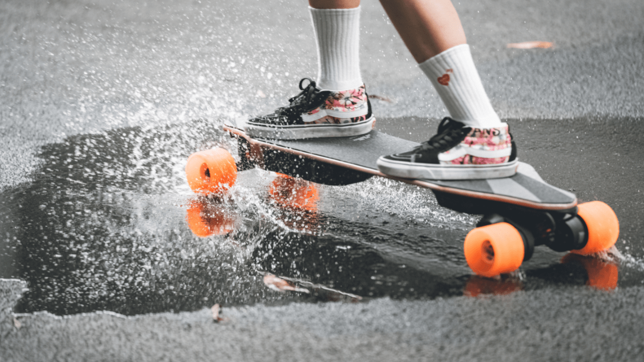 Don't ride your electric skateboard in the rain, because... ... - WOWGO BOARD