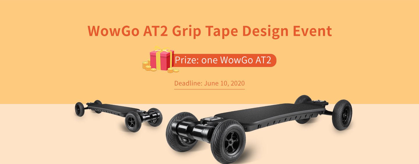 WowGo AT2 grip tape design event! - WOWGO BOARD