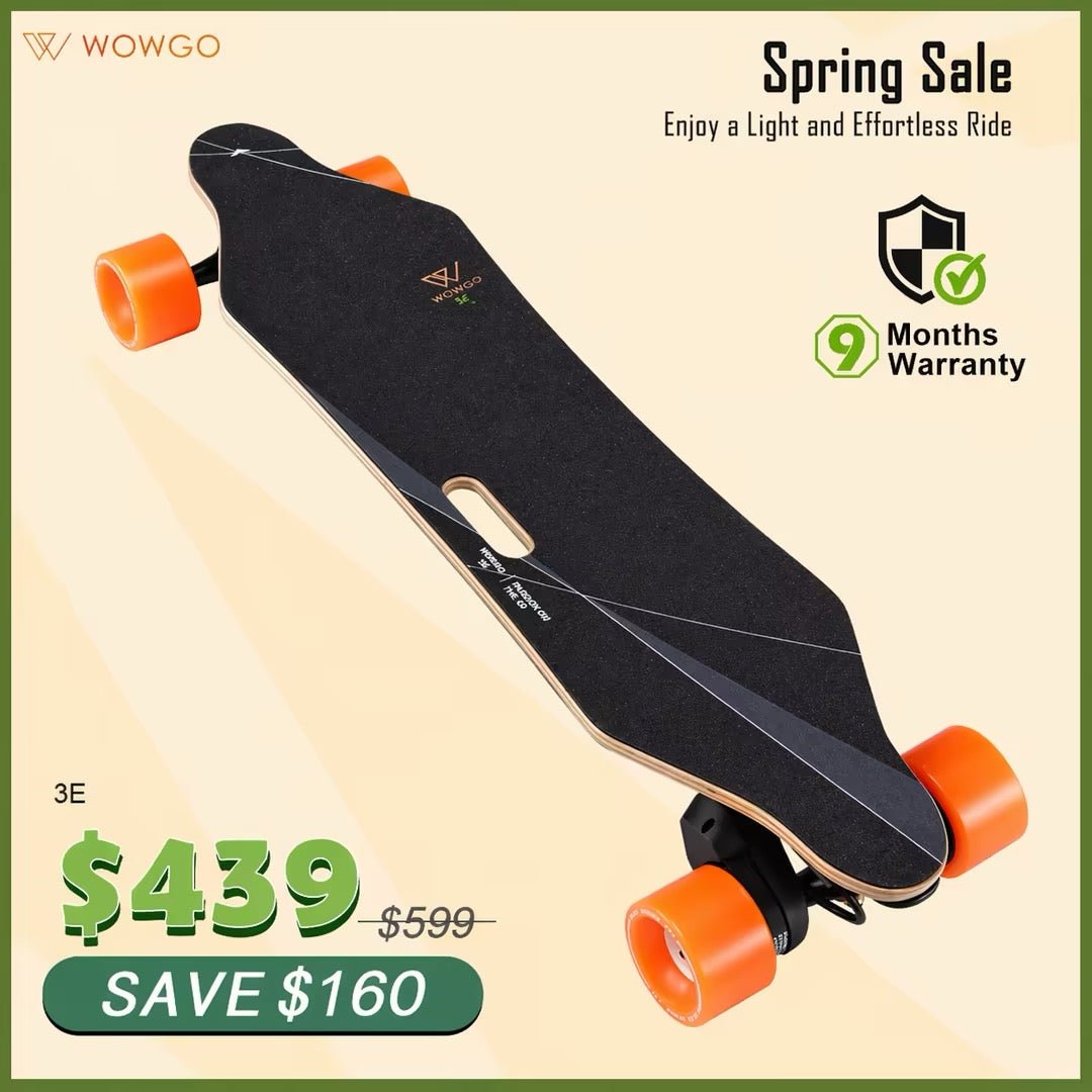 WowGo 3 電動スケートボード WowGo 3 Electric Skateboard & Longboard