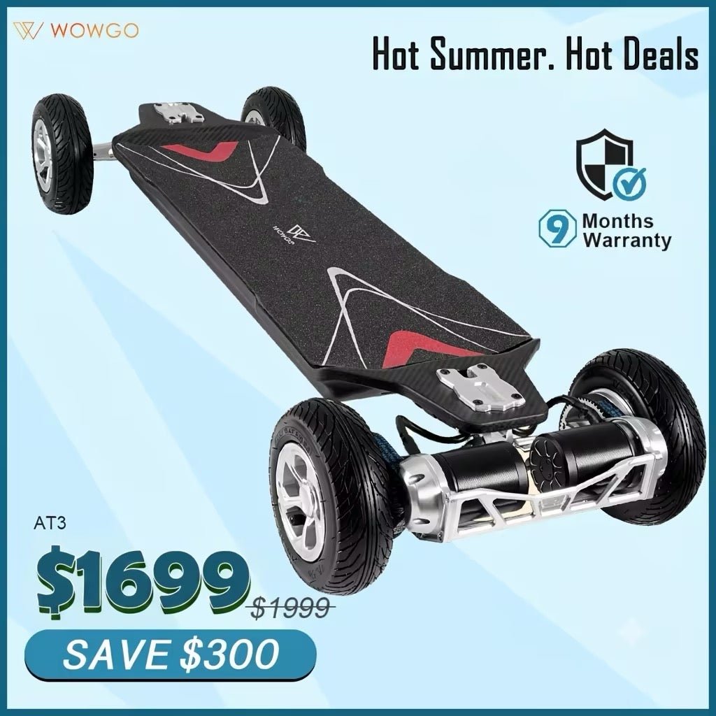 WowGo AT3 All-terrain Electric Skateboard & Longboard
