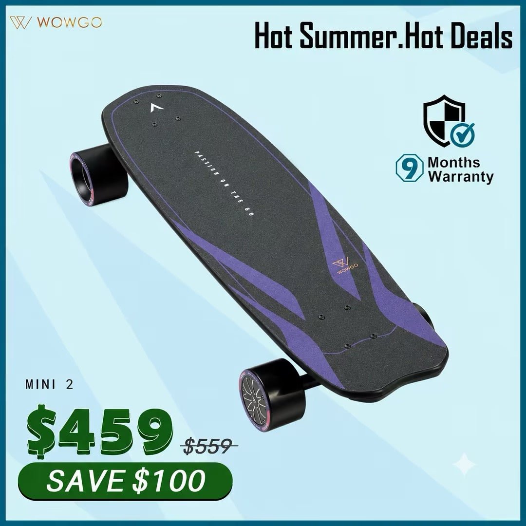 電動スケートボード WowGo 2S Mini Mini Electric Skateboard Small Shortboard