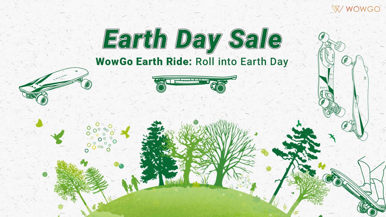 Roll into Earth Day with WowGo: Celebrate Sustainability on Wheels - WOWGO BOARD