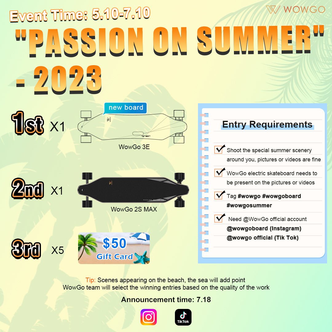 WowGo "PASSION ON SUMMER" - 2023 - WOWGO BOARD