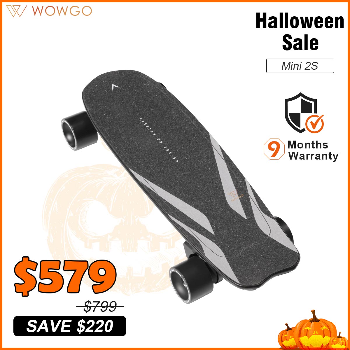 WowGo Mini 2S Electric Skateboard & Shortboard