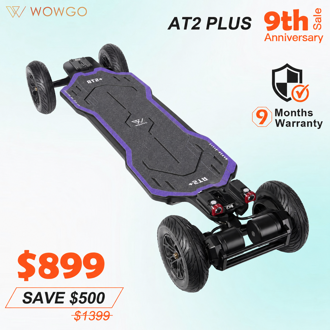 WowGo 2S PRO / 2S MAX Front Truck