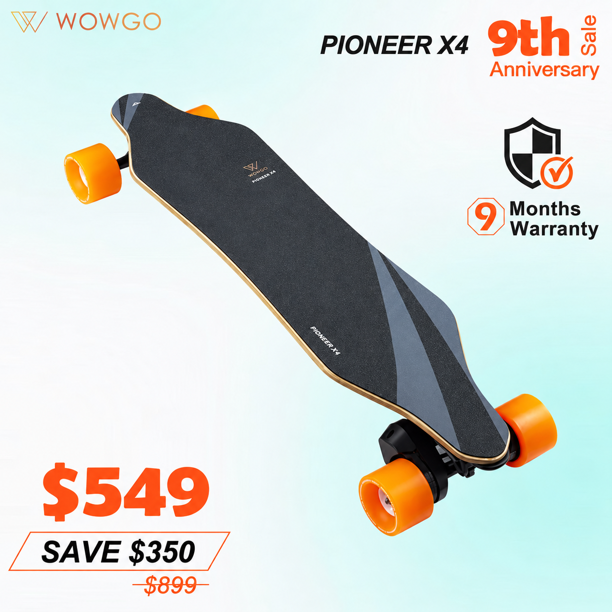 Electric Skateboard Motorized Longboard for Adults | WowGo Board