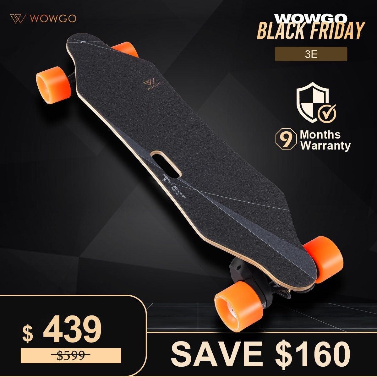 電動スケートボード WowGo 2S Mini Cool Skateboards Electric Shortboard for Adults