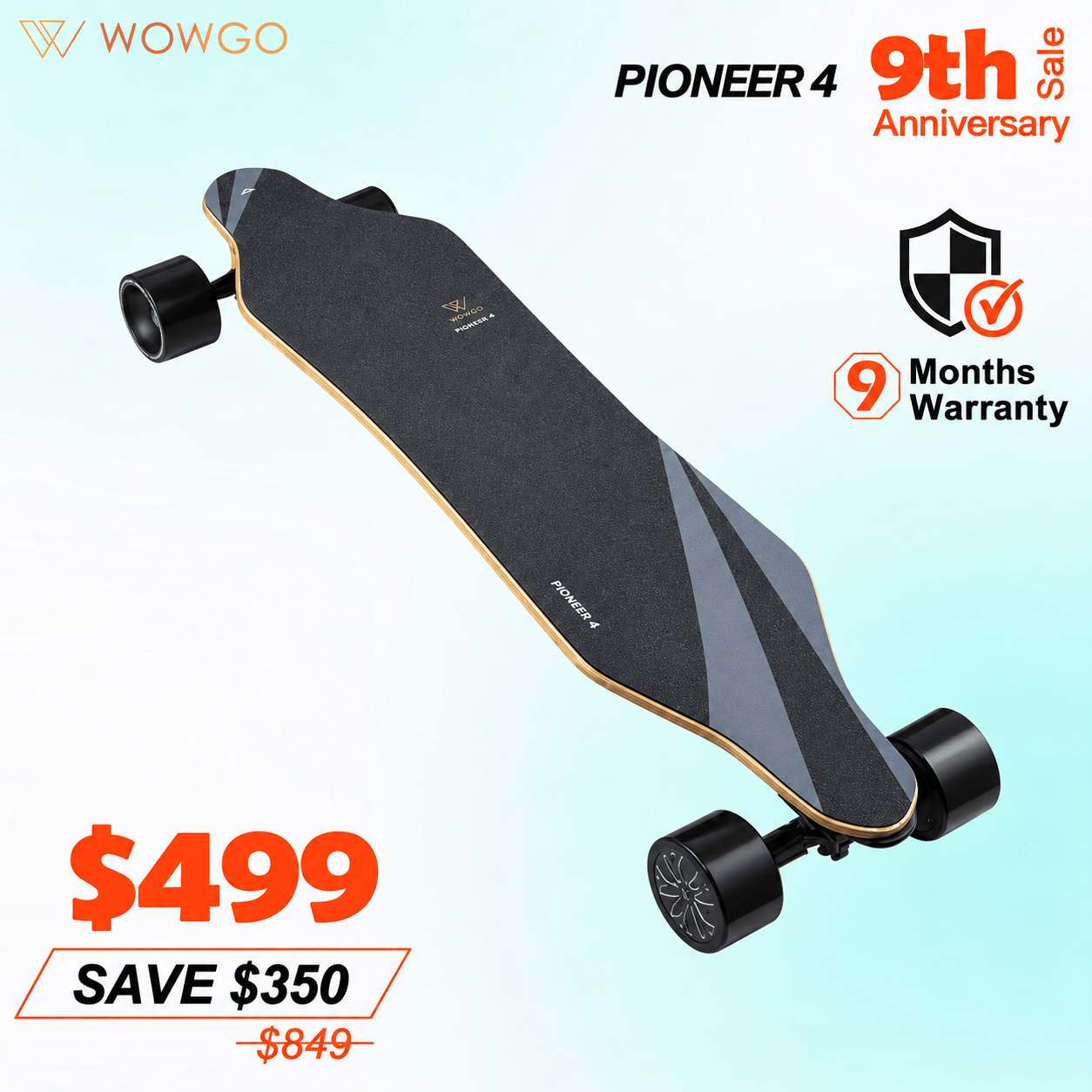 Electric Skateboard Motorized Longboard for Adults | WowGo Board