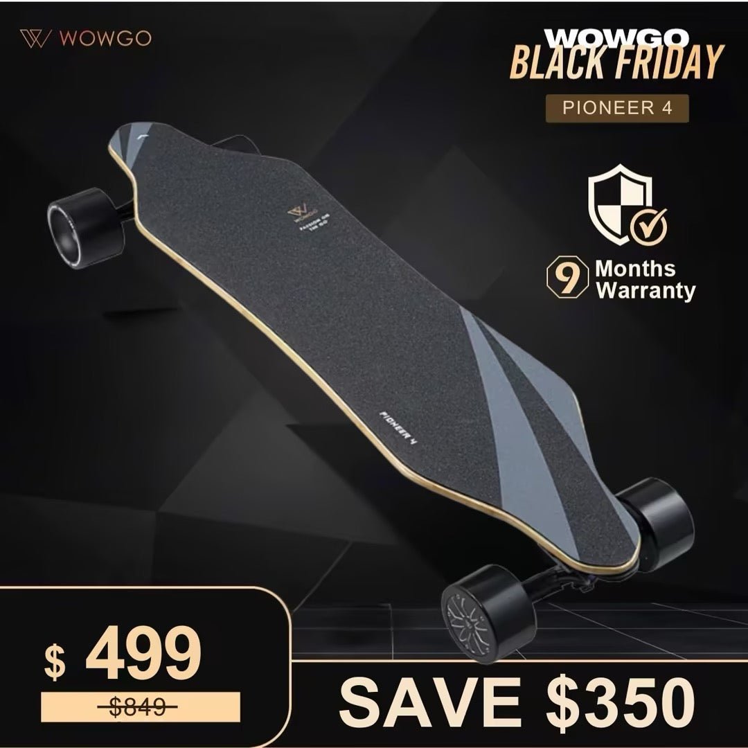 WowGo Pioneer 4 Electric Skateboard & Longboard - WOWGO BOARD