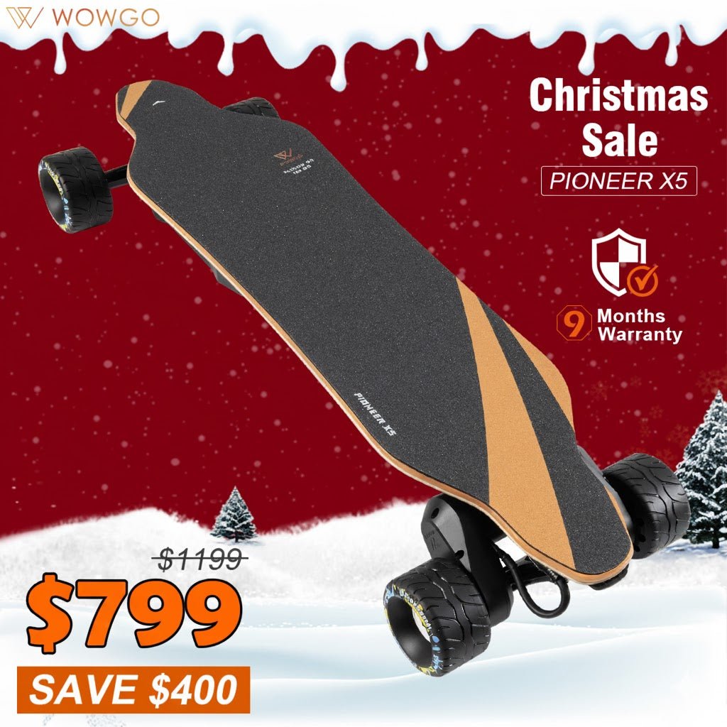 電動スケートボード WowGo 2S Mini WowGo Mini 2 Review - Best Short Electric Skateboard