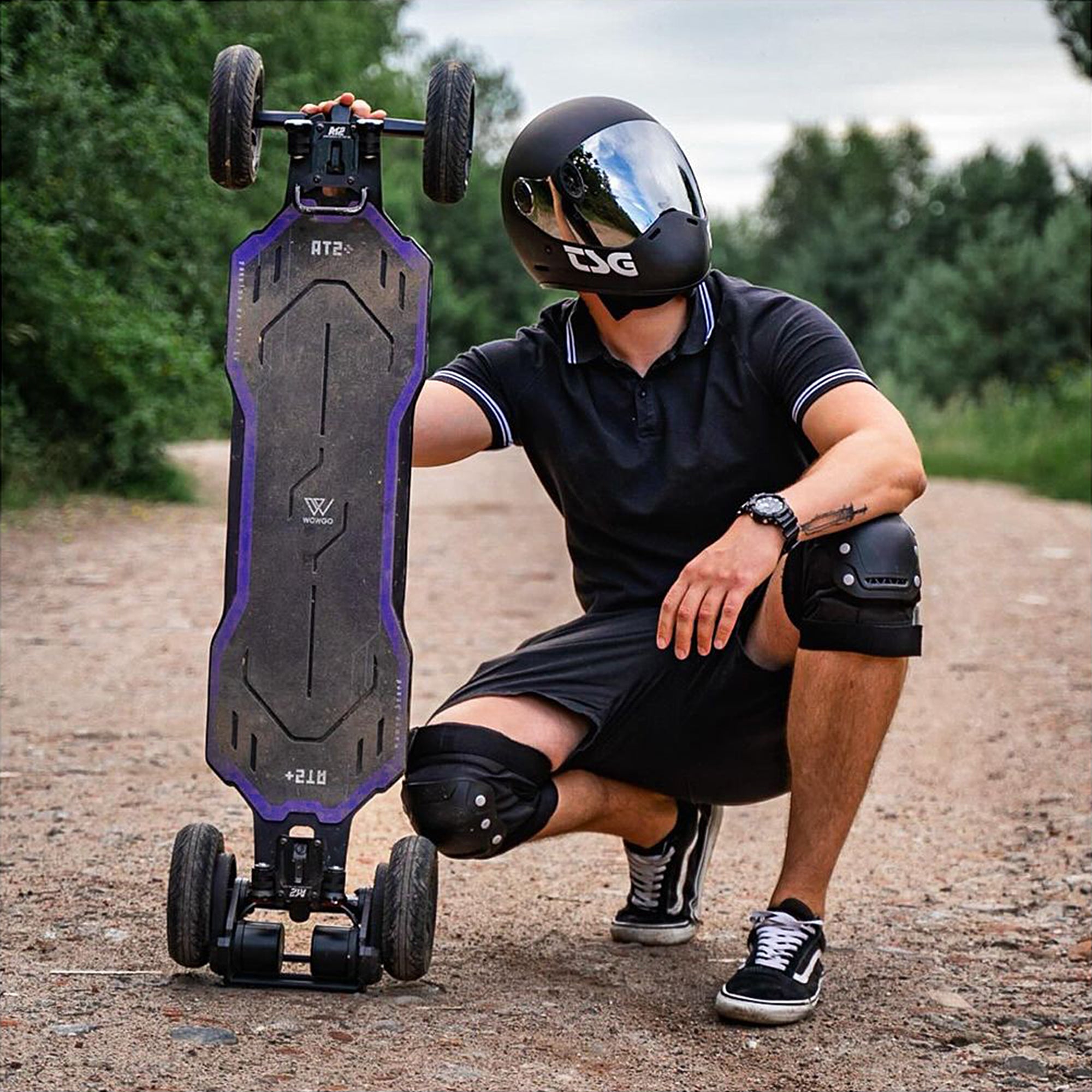 WowGo AT2 Plus Electric Skateboard Longboard